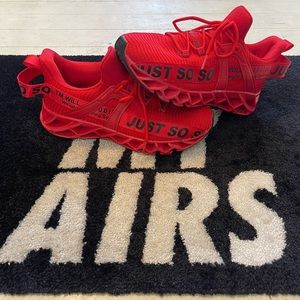 JUST SO SO Woman Breathable Walking Running Shoe Blade Fashion Sneakers Size 9.5